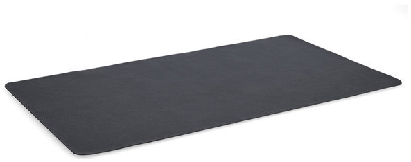 ZELLER Podložka na stůl pod myš a klávesnici syntetická, černá 40 × 70 cm