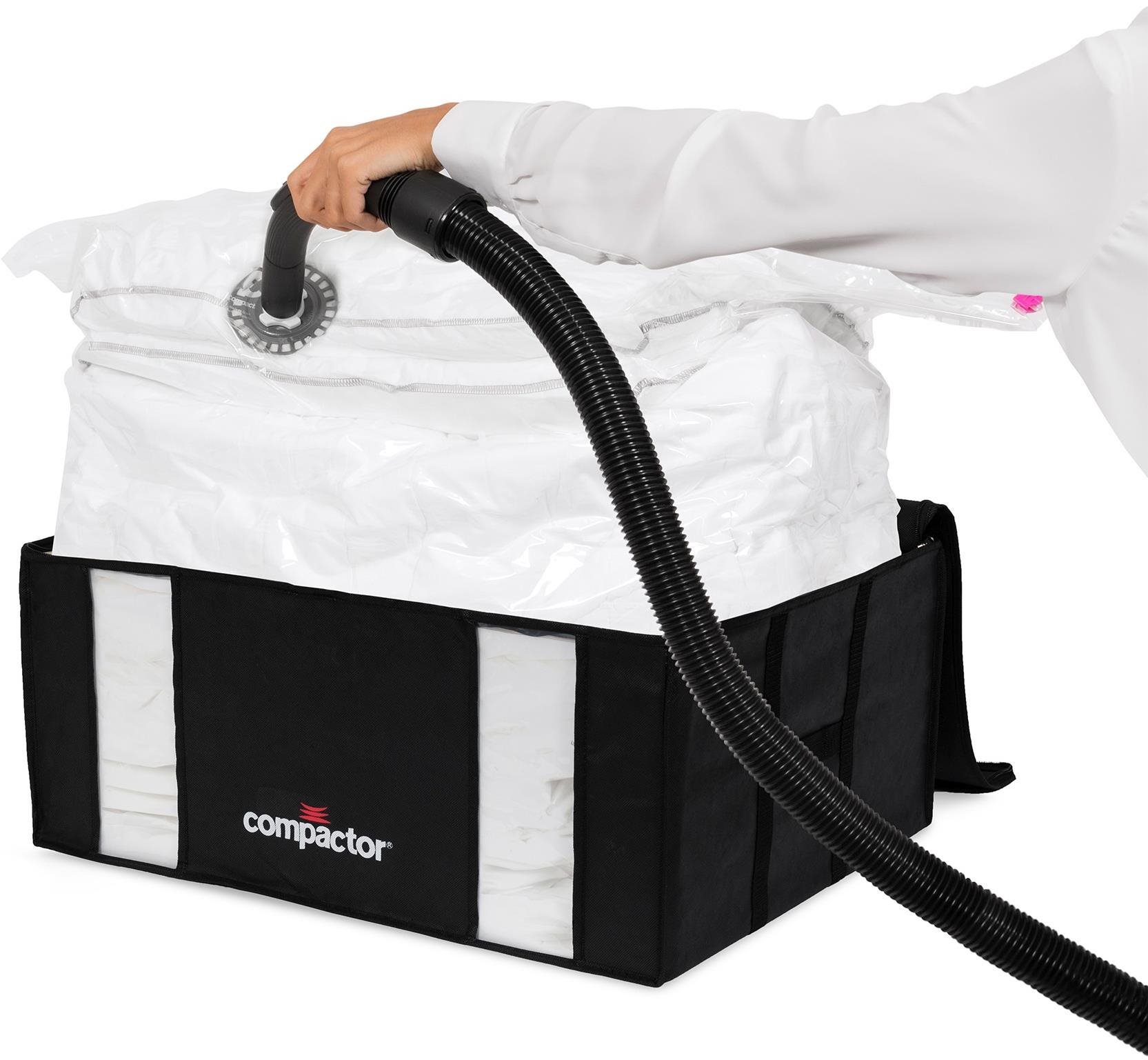 Compactor 3D Black Edition XXL 210 L vakuový úložný box s pouzdrem - 50 x 65 x 27 cm