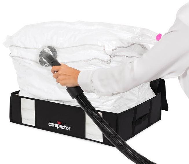 Compactor 3D Black Edition L 145 L vakuový úložný box s pouzdrem - 50 x 65 x 15,5 cm