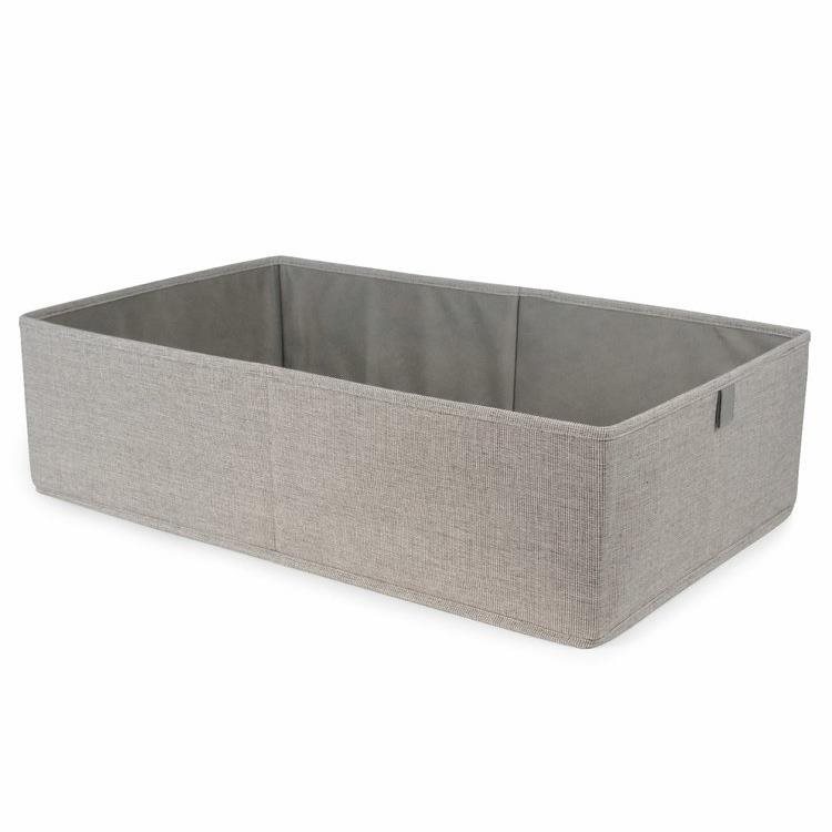 Compactor úložný box Oxford 36 × 56 × 16,5 cm, polyester, šedo-béžový