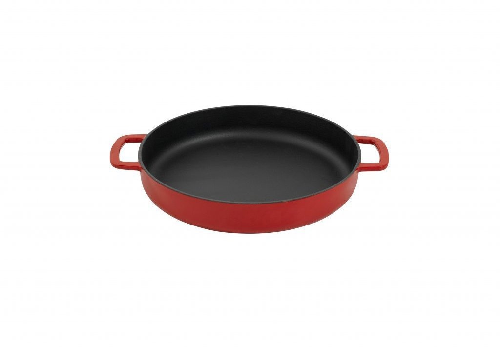 Combekk Litina pánev 28 cm červená/red (192128RD)