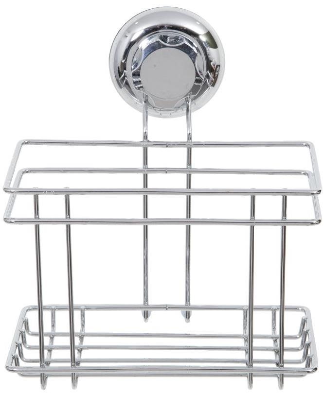 COMPACTOR Bestlock Polička do koupelny, bez vrtání, nosnost až 6 kg