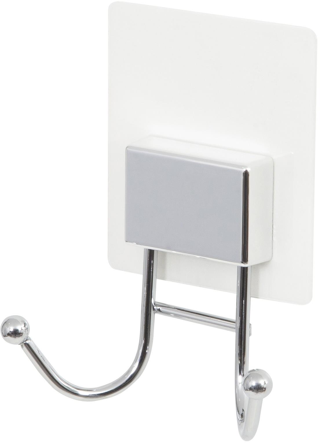 COMPACTOR Bestlock Magic Dvojitý samolepicí háček, bez vrtání, chrom, nosnost až 3 kg