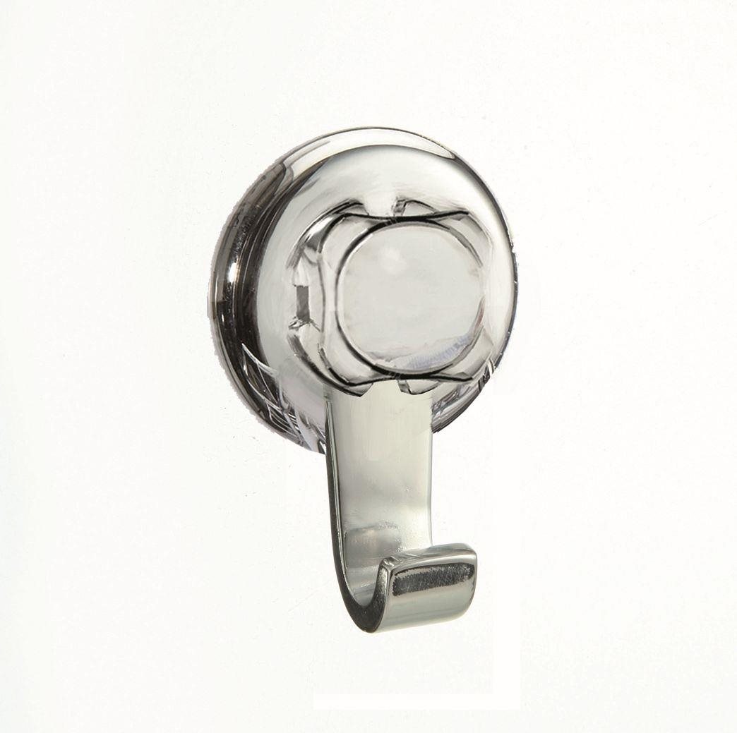 COMPACTOR Bestlock Háčky do koupelny, bez vrtání, nosnost až 3 kg, chrom, 2 ks