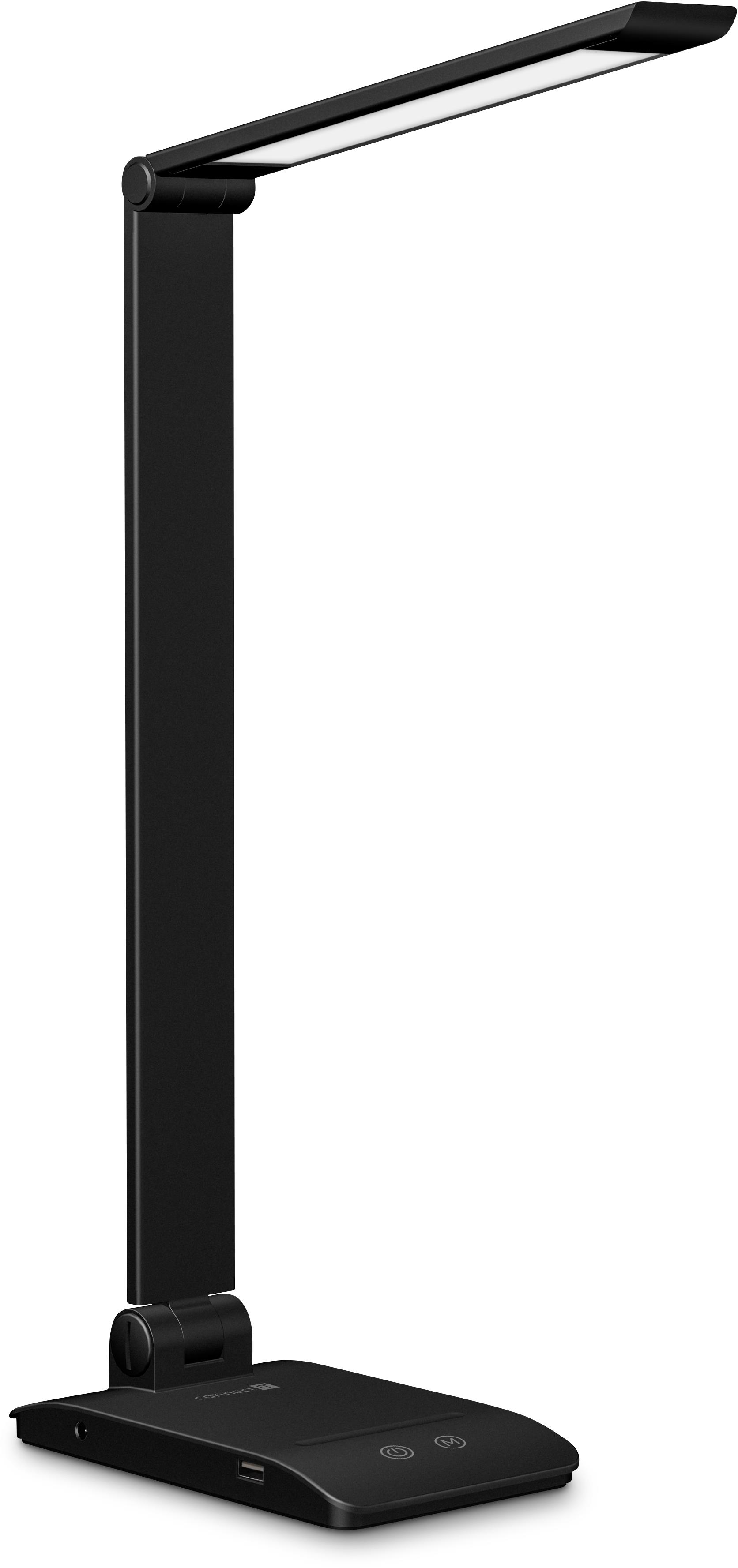 CONNECT IT Bright stolní LED lampička, černá