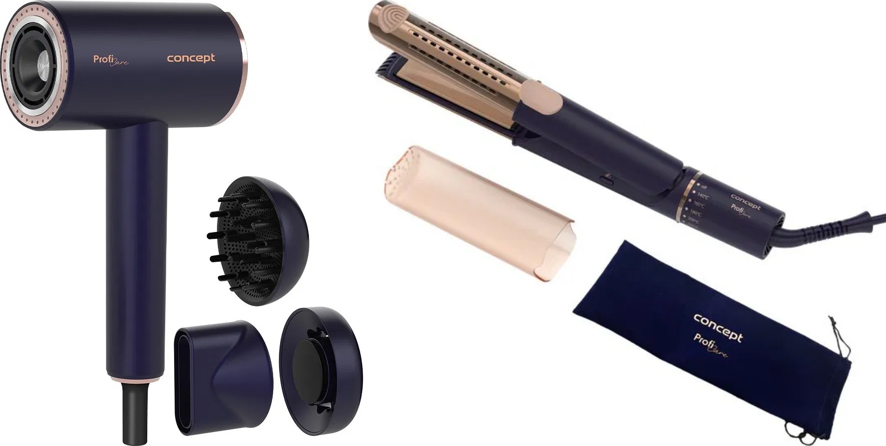 Concept VV8100 BLDC PROFI Care Oil Therapy + VZ8100 PROFI Care