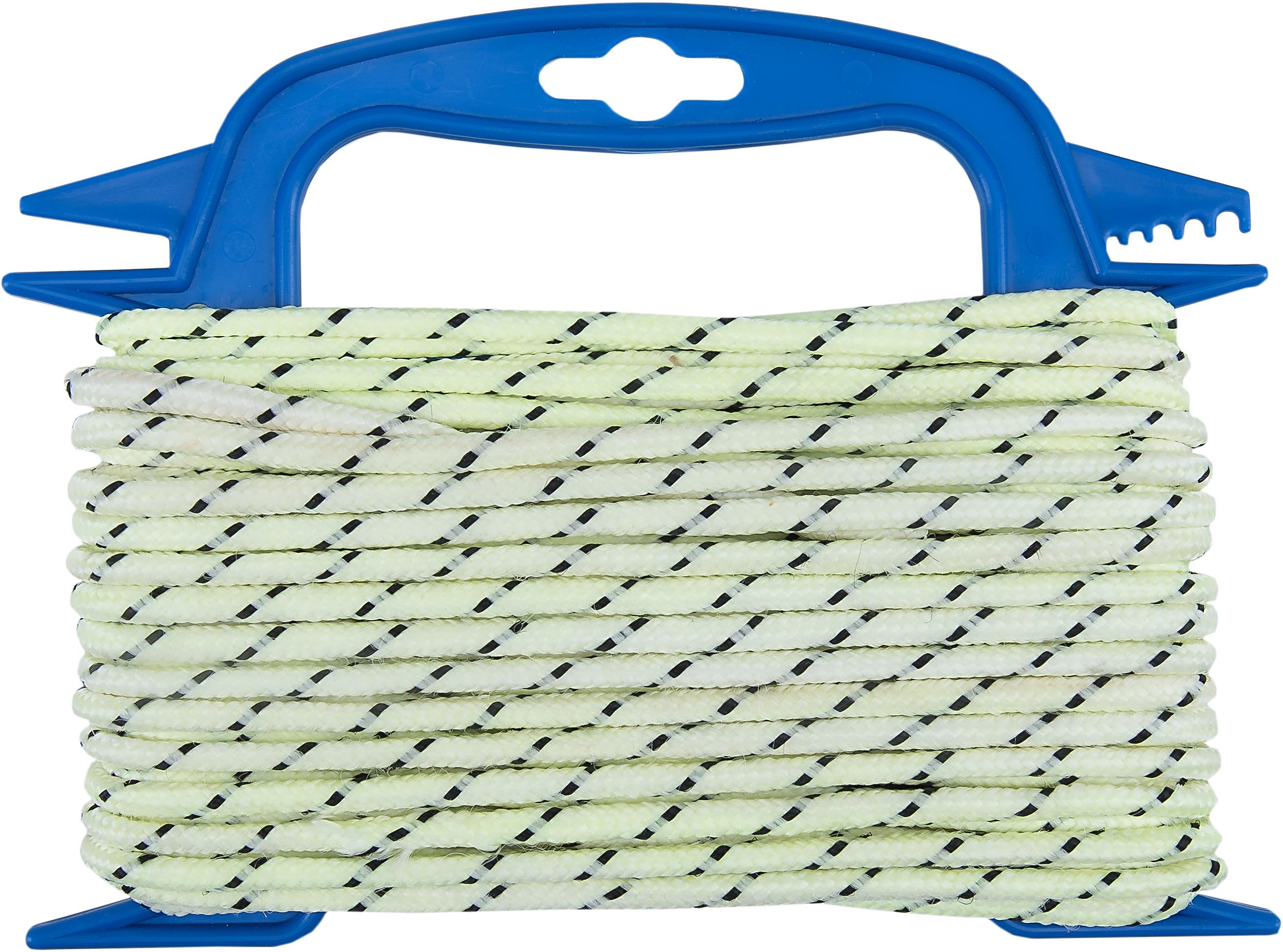 CONNEX PP Lano pletené 16pramenné, 4 mm × 20 m, zelená florescentní DY2701856
