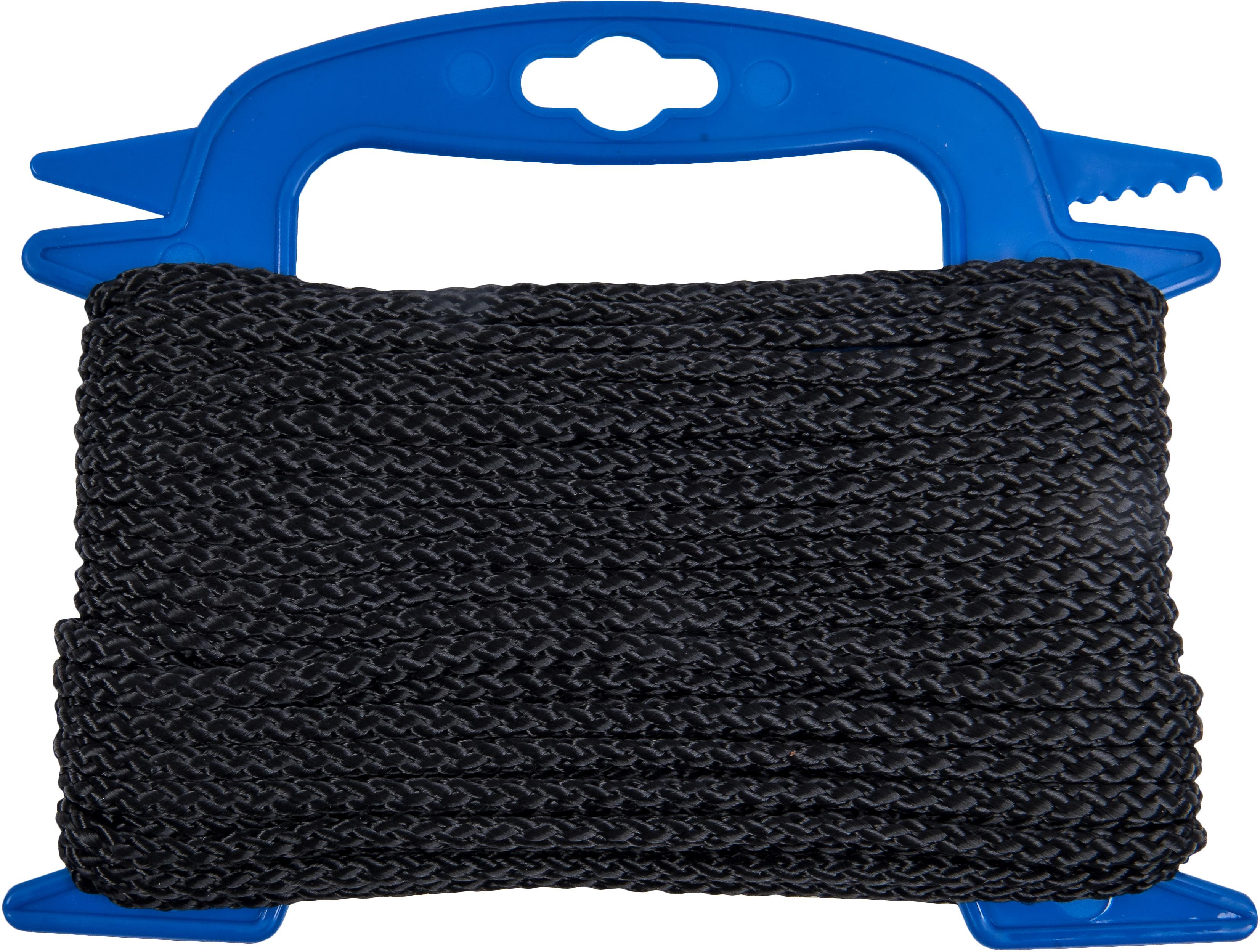 CONNEX PP Lano pletené 8pramenné, 4 mm × 20 m, různé barvy (černá, zelená), navíječ DY2701861