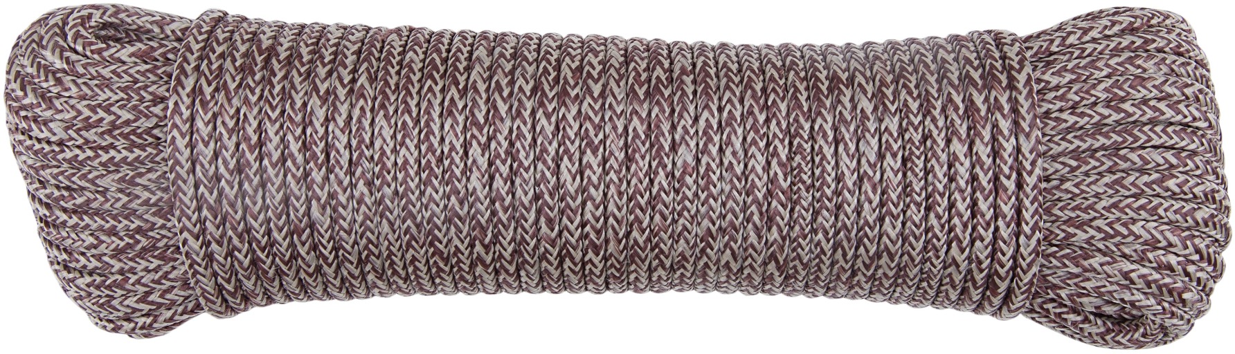 CON:P PP Lano pletené 16pramenné, 4 mm × 30 m, hnědá B34183