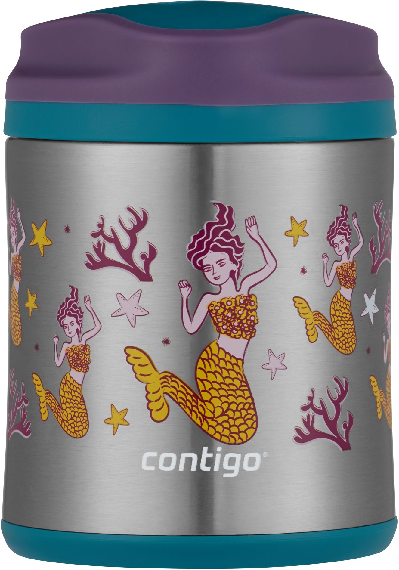 Contigo Kids Food Jar závitová termoska 300 ml mořské panny