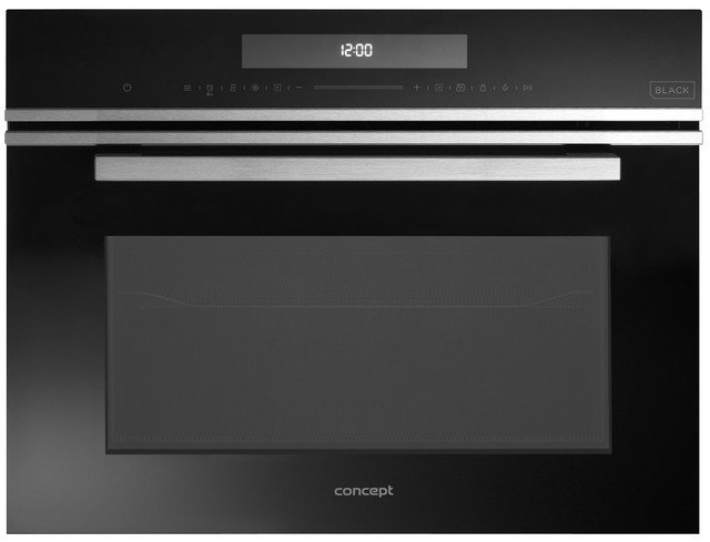 CONCEPT KTV8050bc Kombinovaná vestavná trouba BLACK