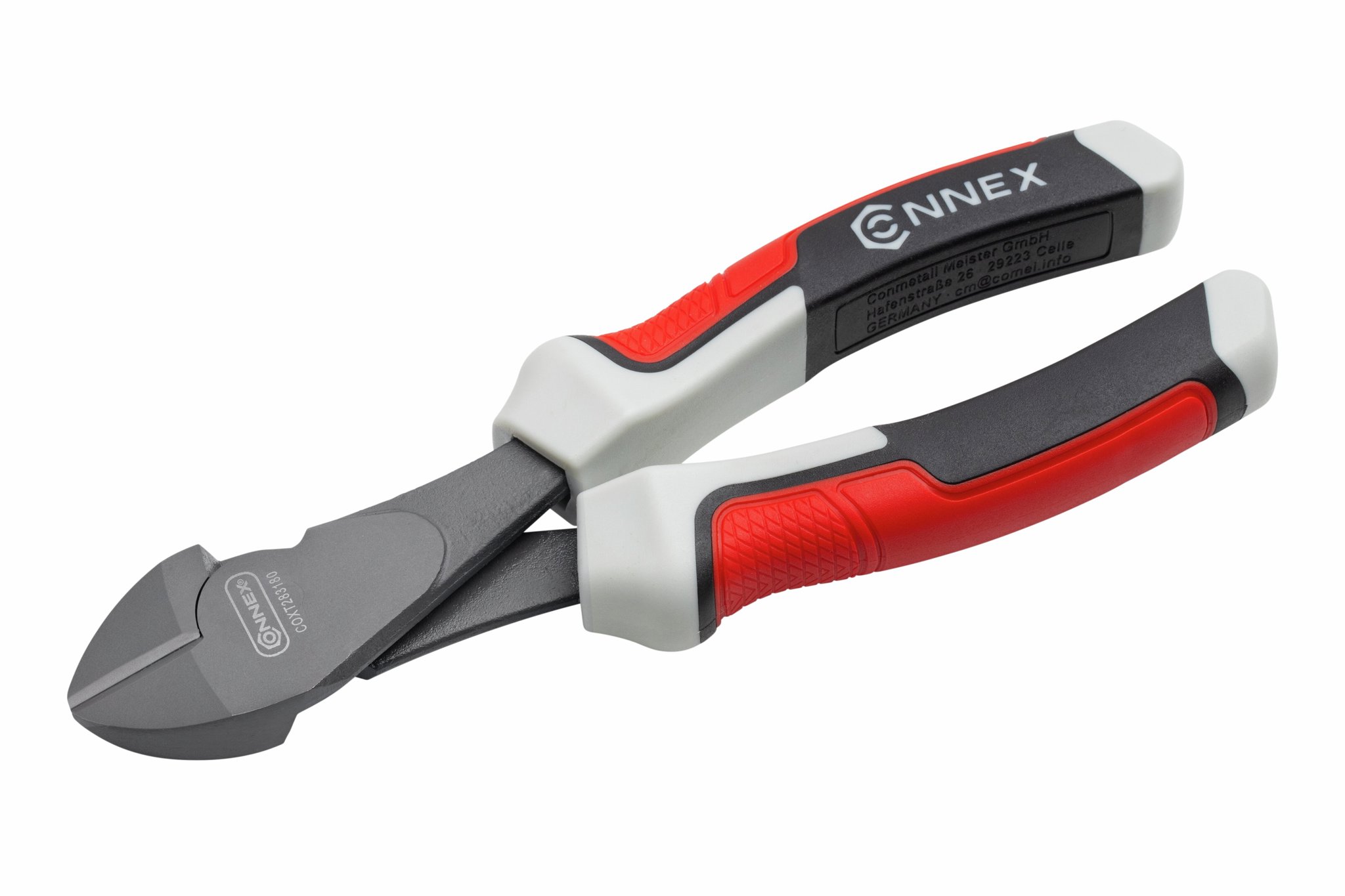CONNEX Silové boční štípací kleště 180 mm, 3K rukojeti