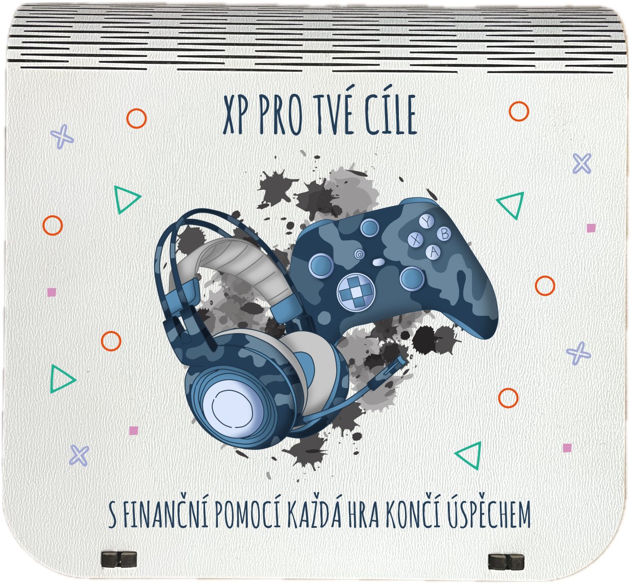 Coolkousky Originální dárková krabička na bankovky v injekcích - "XP pro tvé cíle"