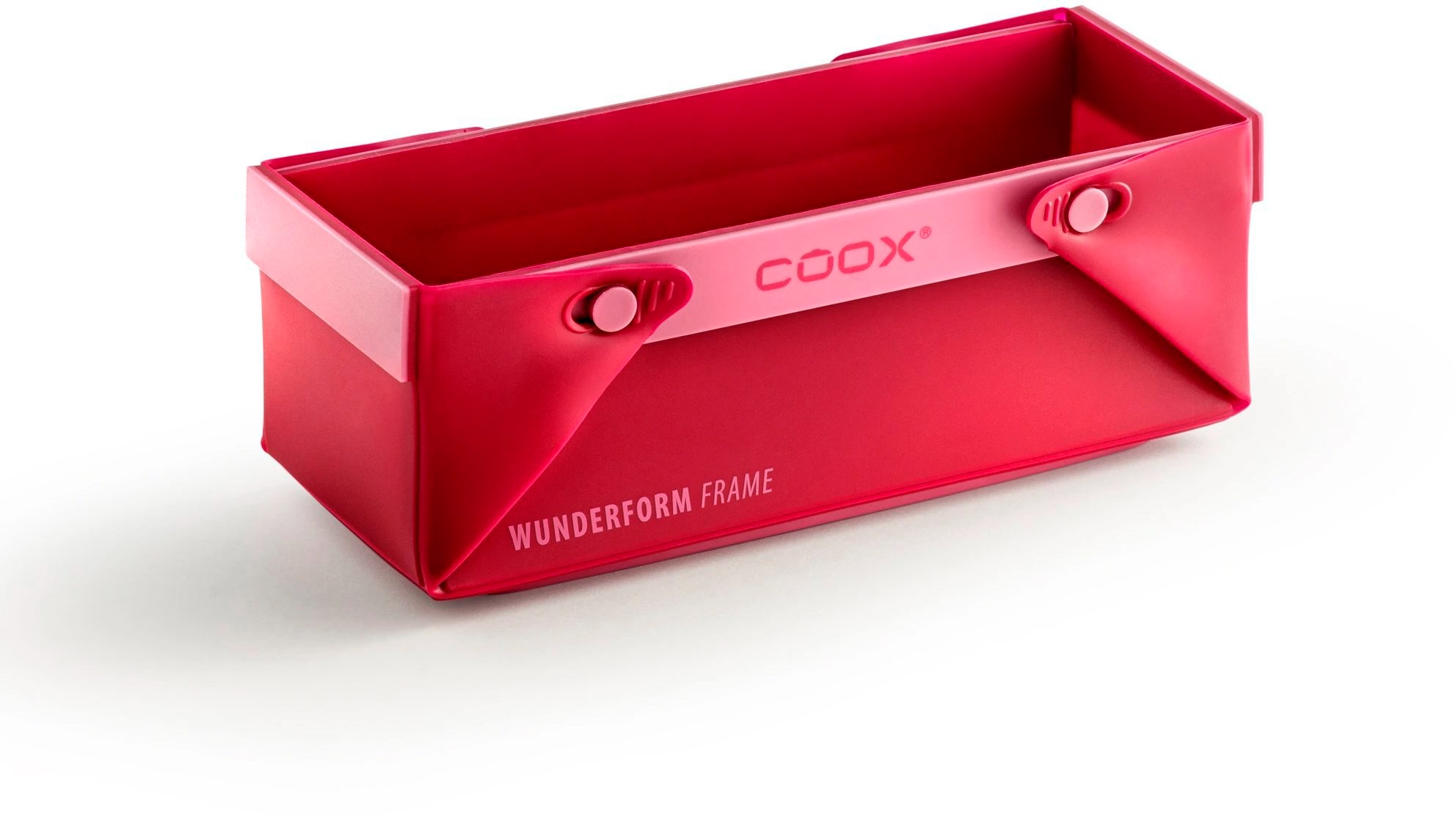 COOX Rozkládací silikonová forma Wunderform Frame S, červená