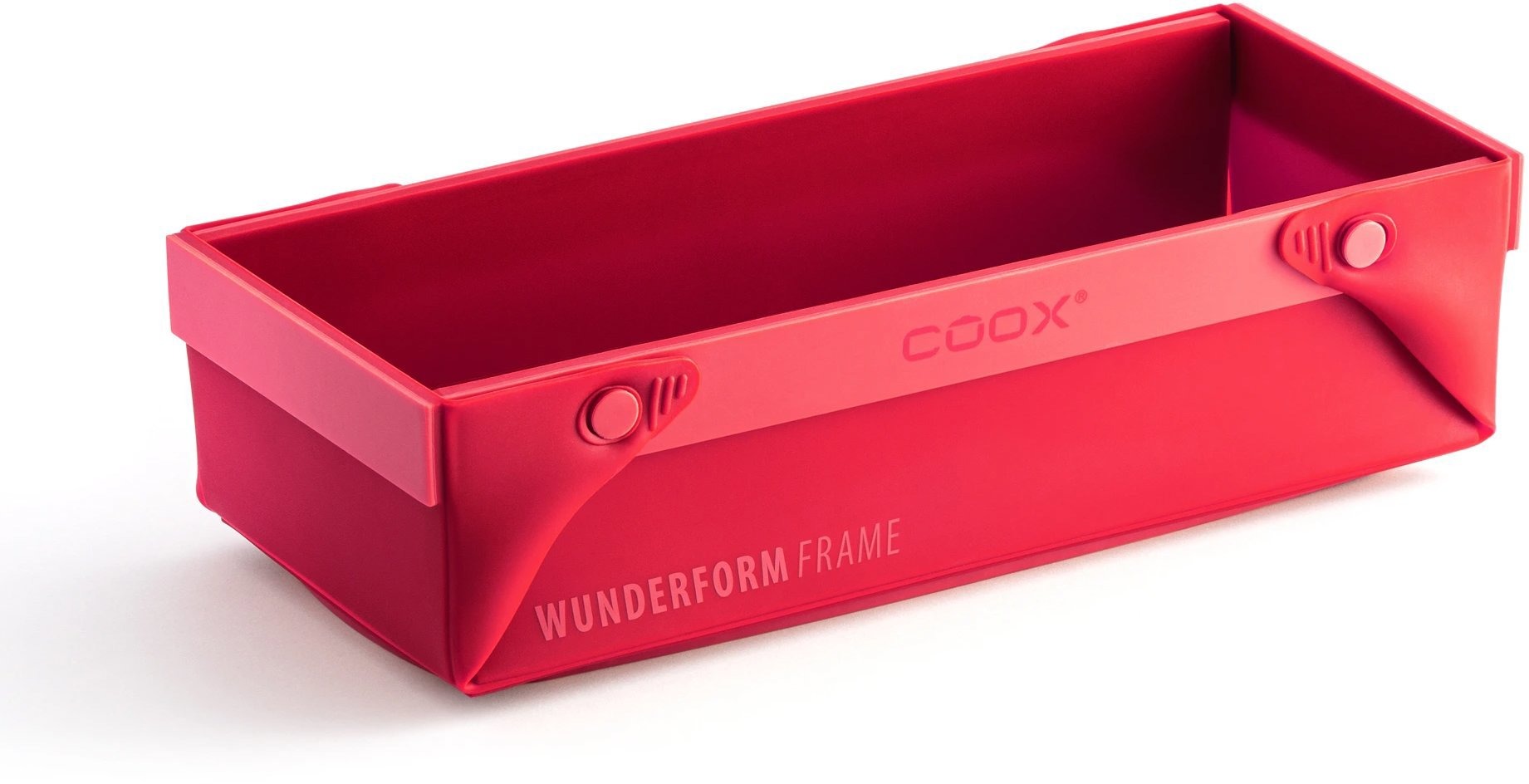 COOX Rozkládací silikonová forma Wunderform Frame M, červená
