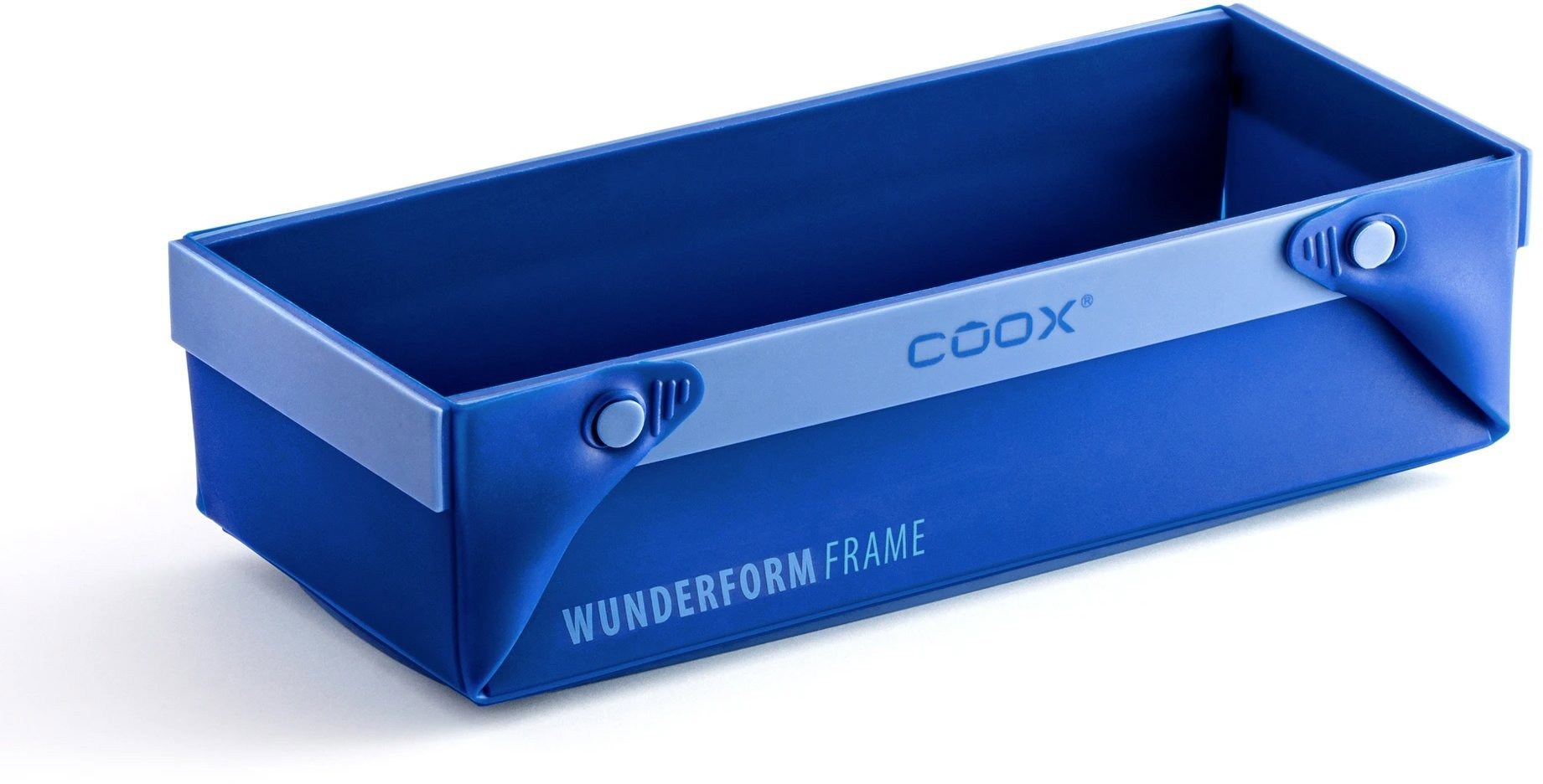 COOX Rozkládací silikonová forma Wunderform Frame M, modrá