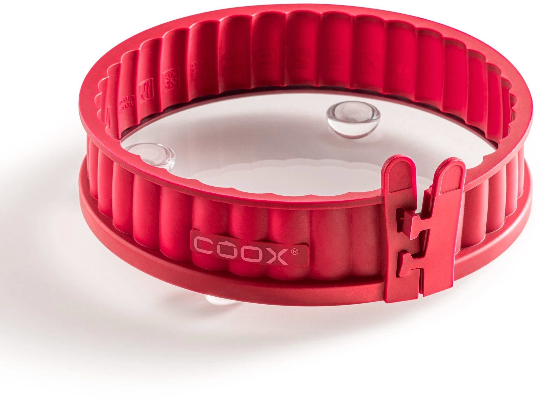 COOX Forma Quiche Mini se skleněnou základnou průměr 18 cm, modrá