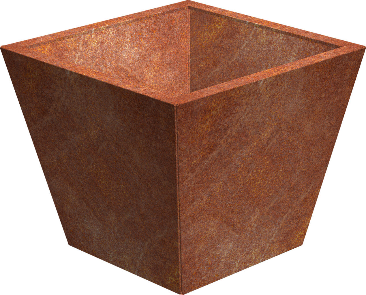Corgarden Cono Zahradní květináč 60 × 60 × 50 cm, corten