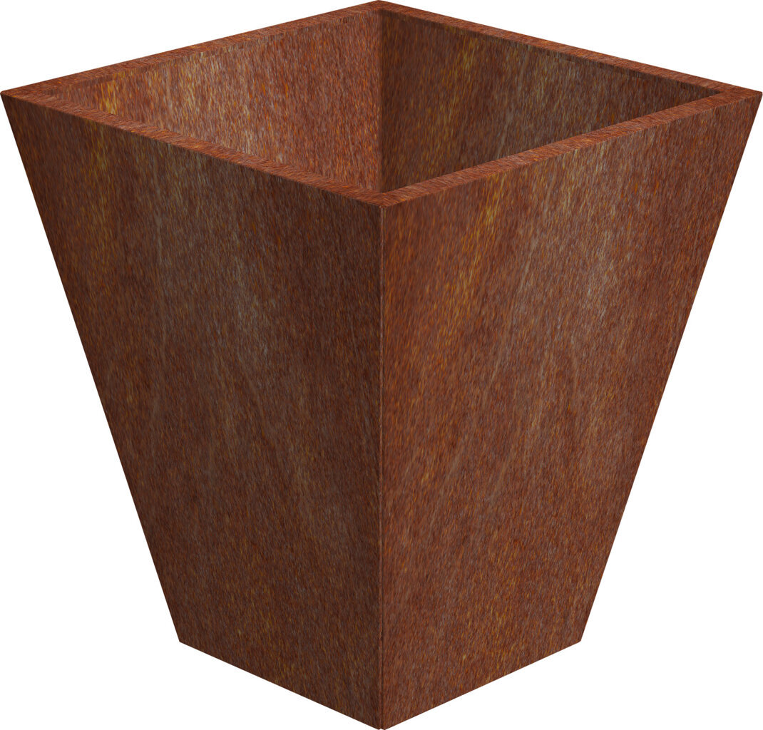 Corgarden Cono Zahradní květináč 70 × 70 × 80 cm, corten