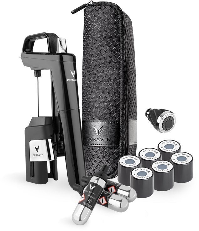 Coravin® Timeless Six+ Systém pro uchování vína - Piano Black