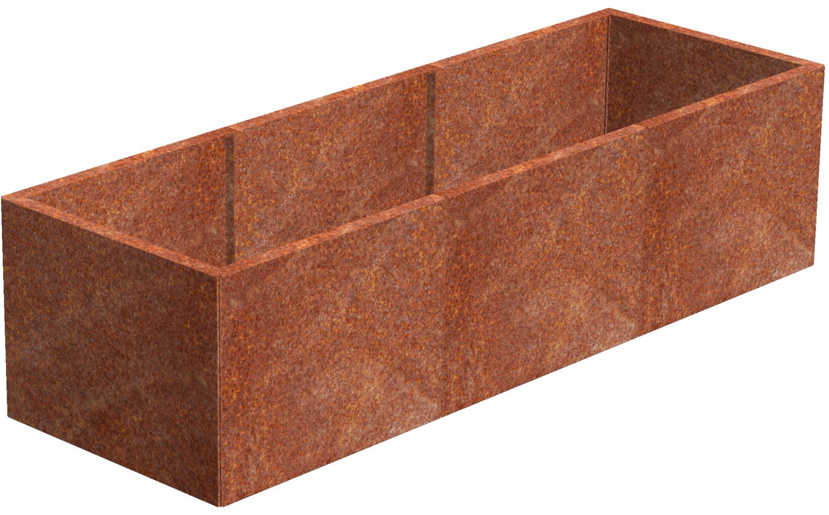 Corgarden Alto Vyvýšený záhon 69 × 204 × 52 cm, corten