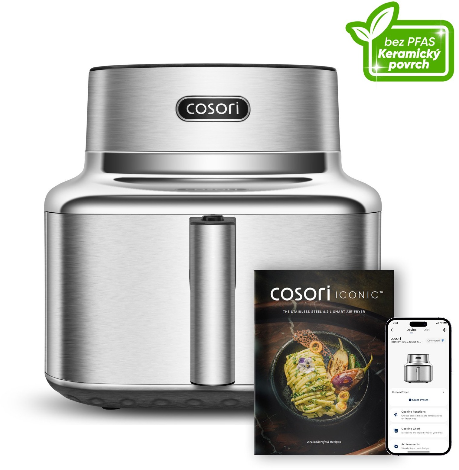 Cosori Iconic Single Smart 6,2 L keramika