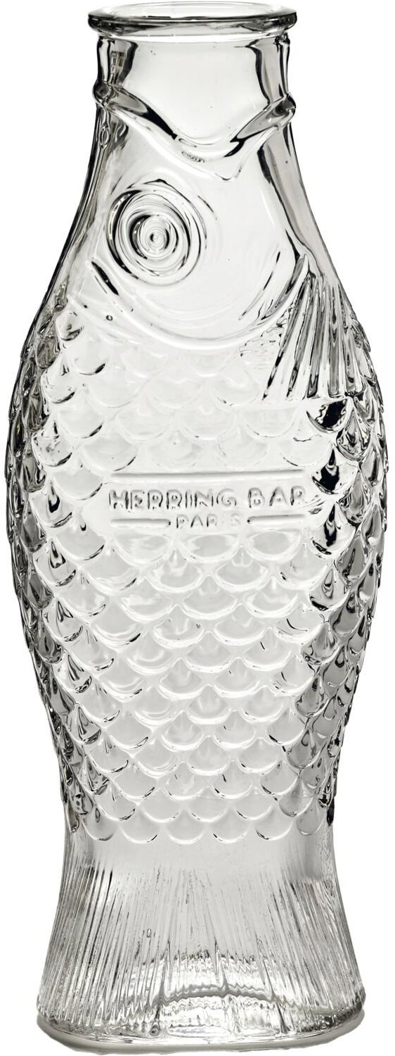 SERAX Paola Navone lahev, 0,85 l, výška 290 mm, transparentní, 8 kusů