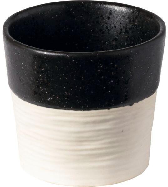 Costa Nova Hrnek bez ucha Notos 150 ml, pískový / černý