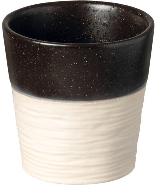 Costa Nova Hrnek bez ucha Notos 180 ml, pískový / černý
