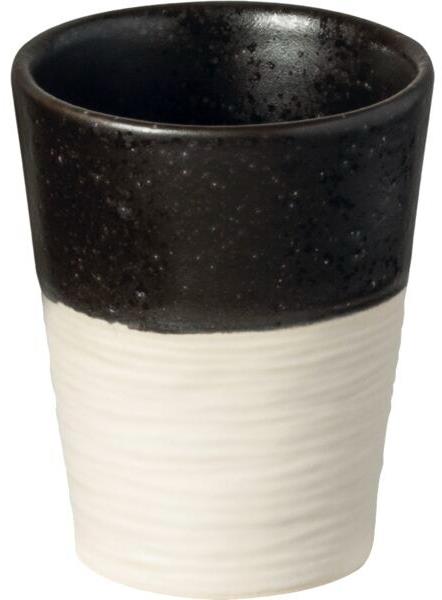 Costa Nova Hrnek bez ucha Notos 270 ml, pískový / černý