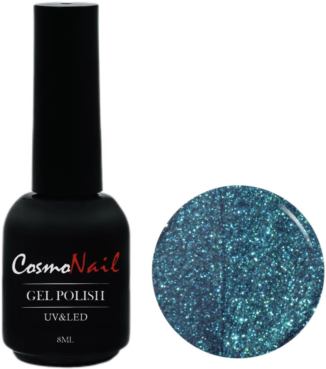 Cosmonail gel polish Flashing Disco 11, 8 ml