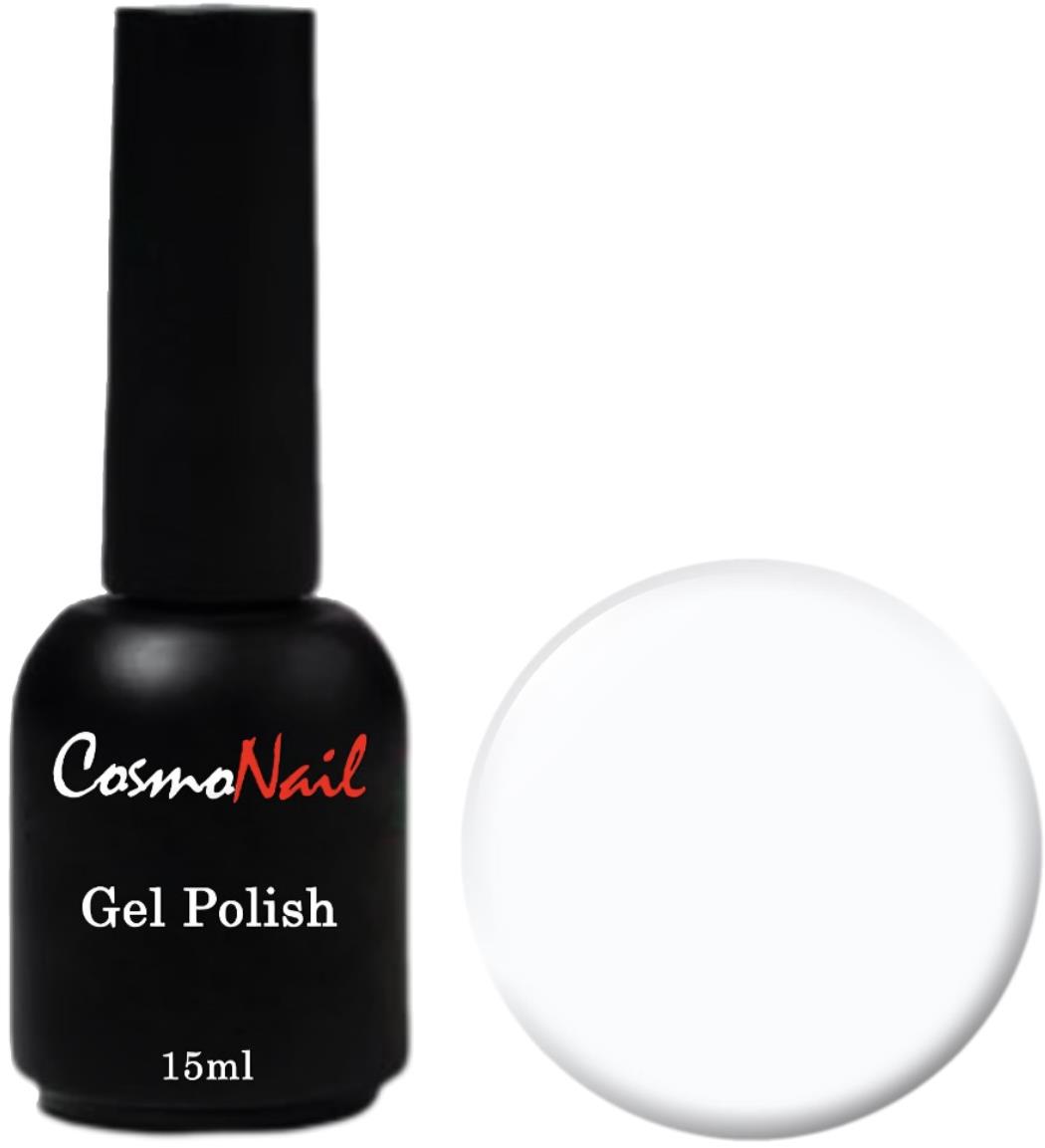 Cosmonail gel polish Pure white, 8 ml