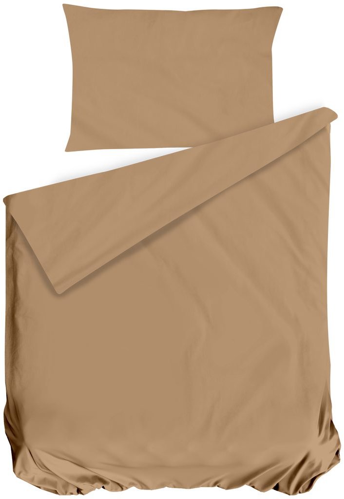 Cottonbox bavlněné povlečení Neat Beige 140 × 200 / 70 × 90 cm