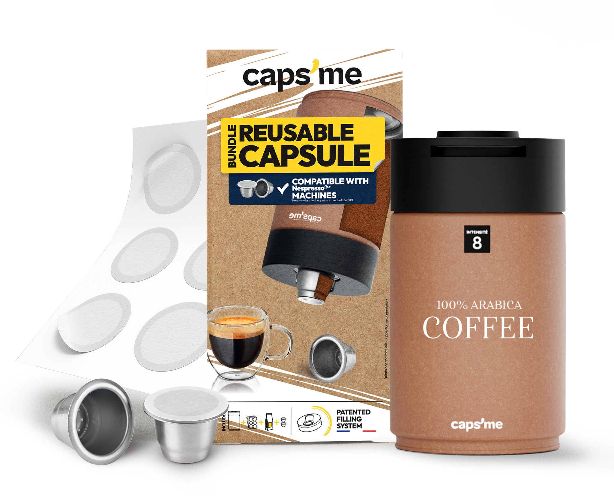 Caps Me Minimalistický balíček Nespresso (bez kávy)