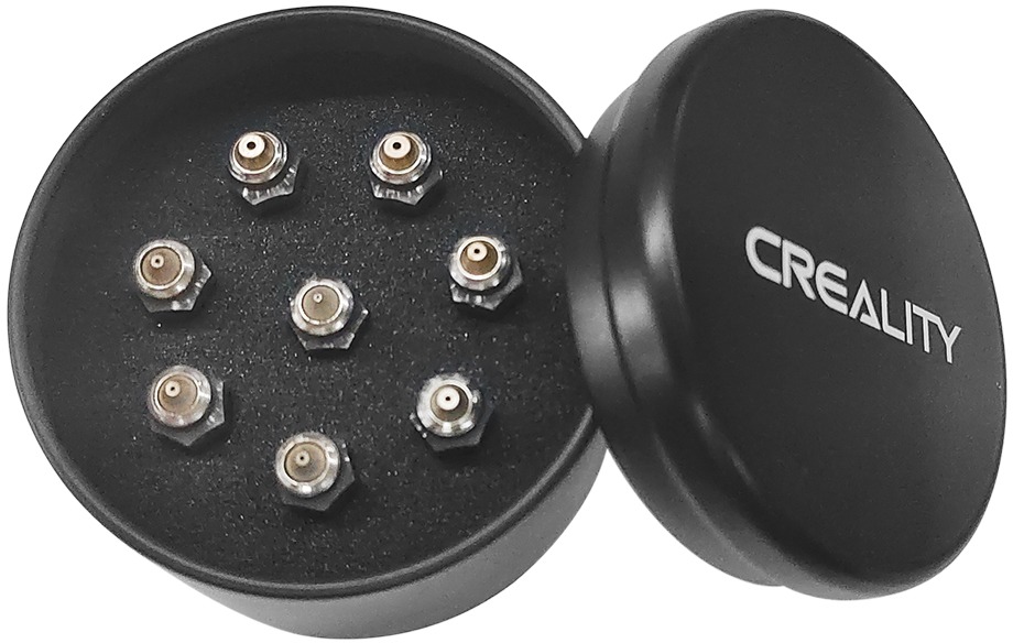 Creality Chrome-zirconium copper nozzles - vysoce kvalitní součásti pro vaše 3D tiskové zkušenosti.