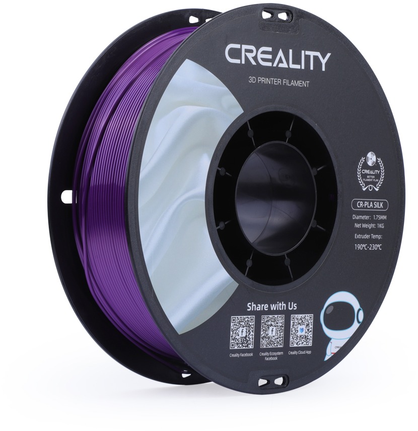 Creality CR-Silk 1kg Purple - filament pro 3D tisk
