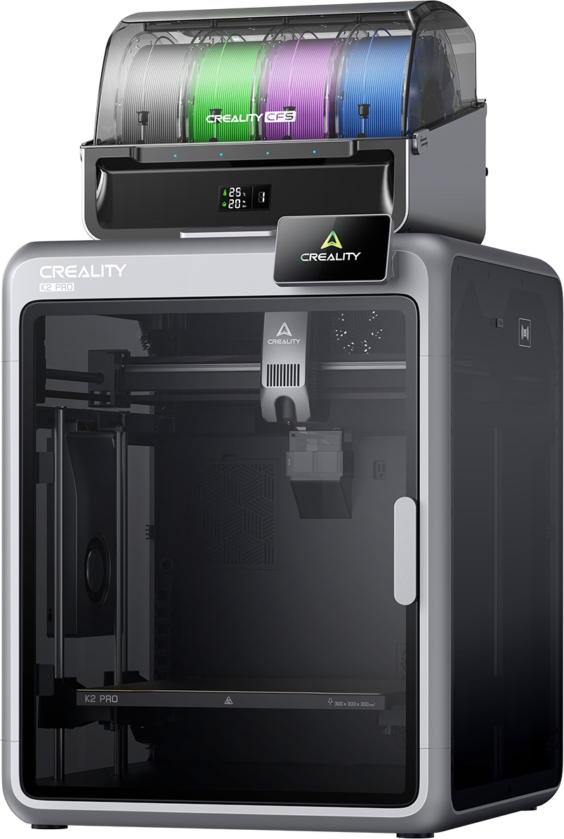 3D tiskárna Creality K2 Pro Combo s moderním designem