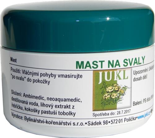 Jukl Mast na svaly 100 ml