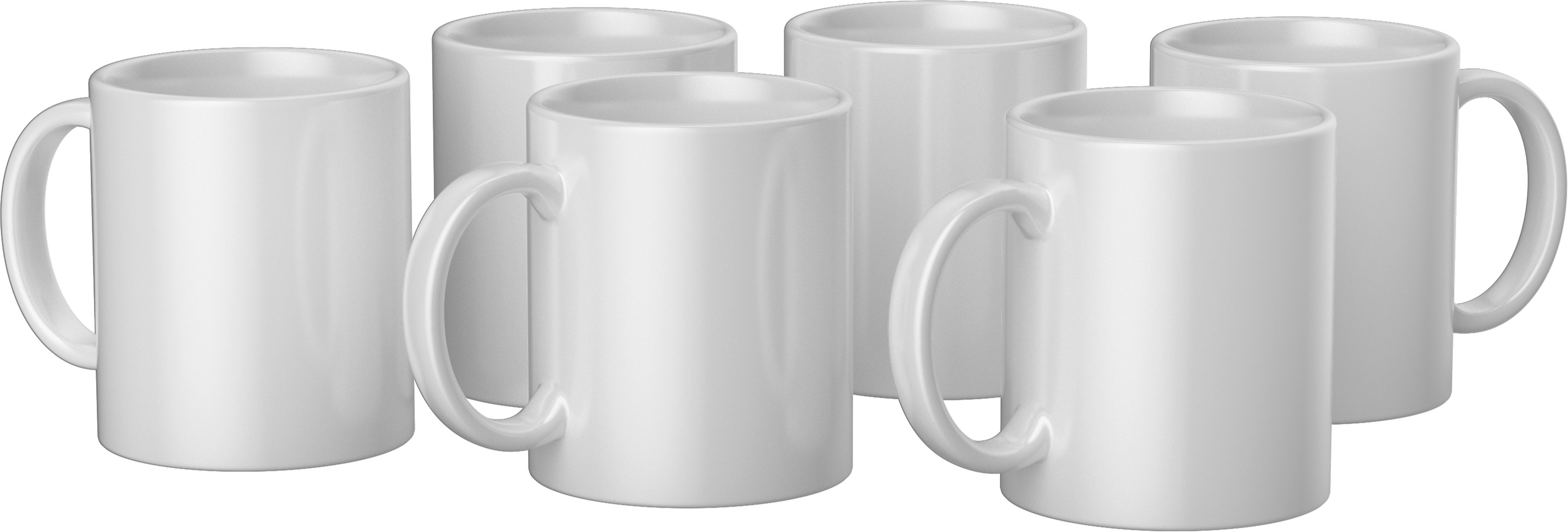 Cricut mug white 354ml (6 pieces) - designované šálky a hrnky