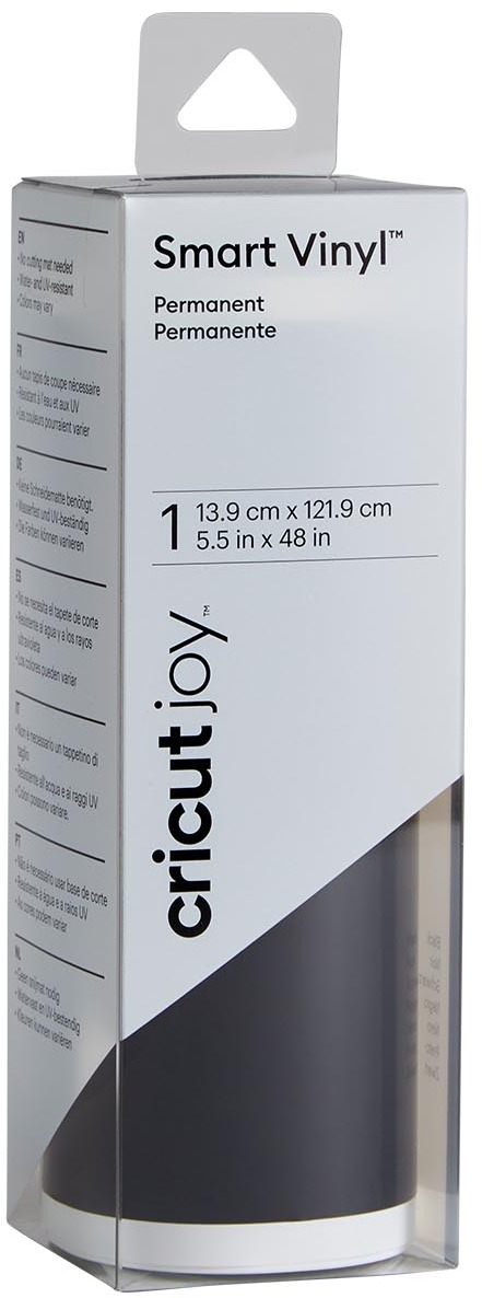 Cricut Smart Vinyl Permanent Joy 14x122cm 1 sheet (Black)