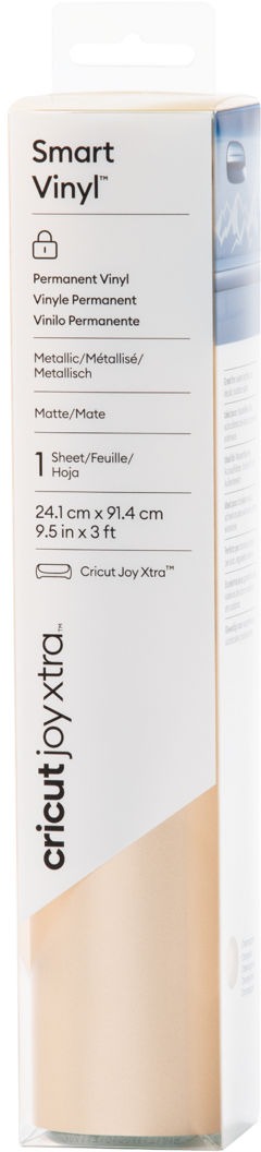Cricut Smart Vinyl Permanent Joy Xtra 24,1x91cm (Mat Champagne)