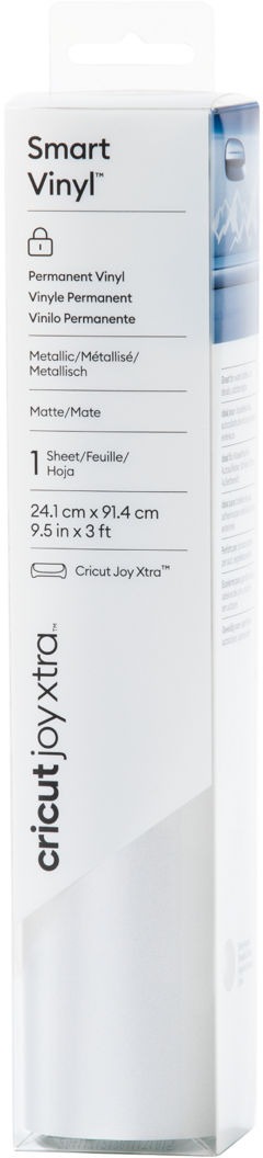 Cricut Smart Vinyl Permanent 33x91cm 1 sheet (Mat Silver)