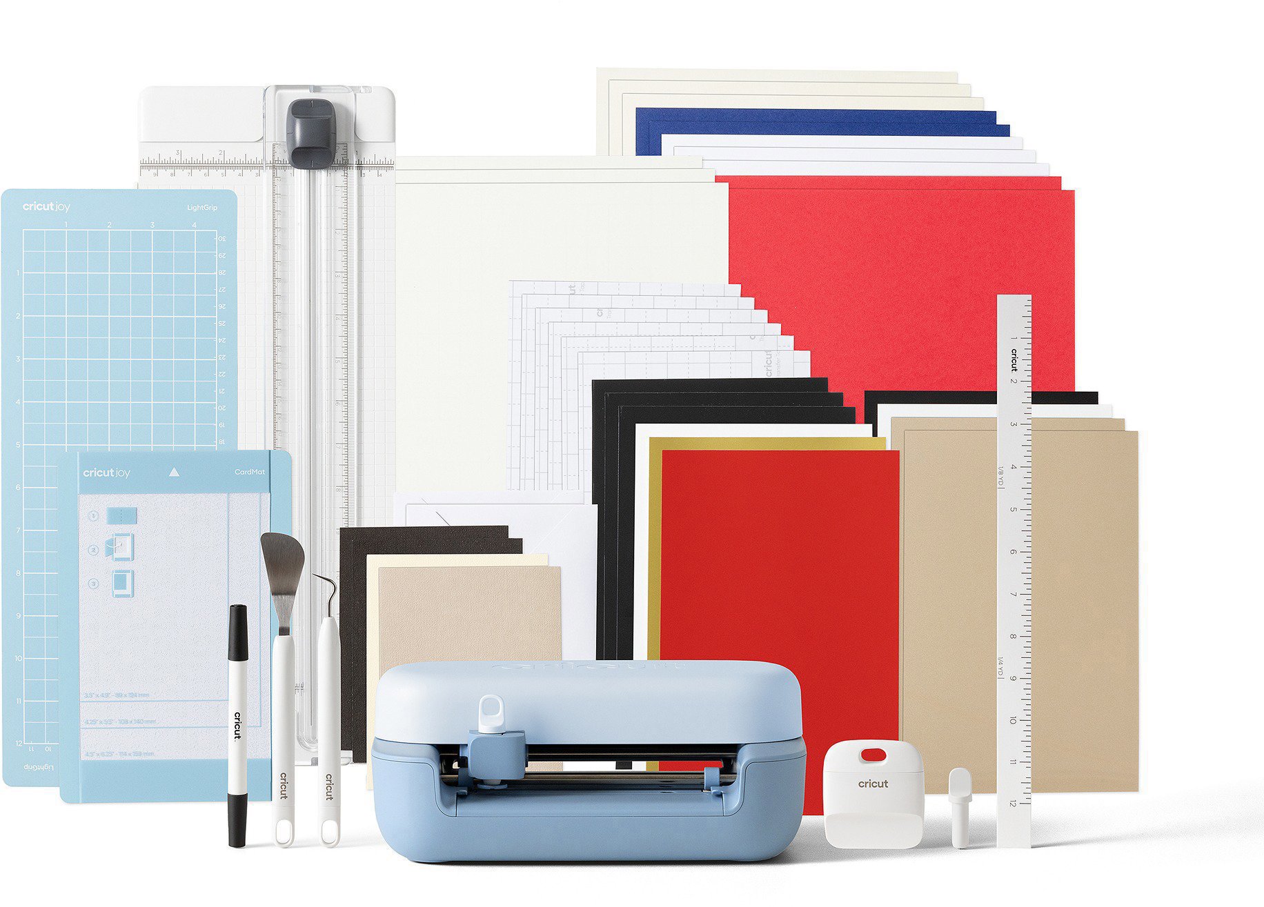 Cricut JOY 2 Essential Bundle v modré barvě