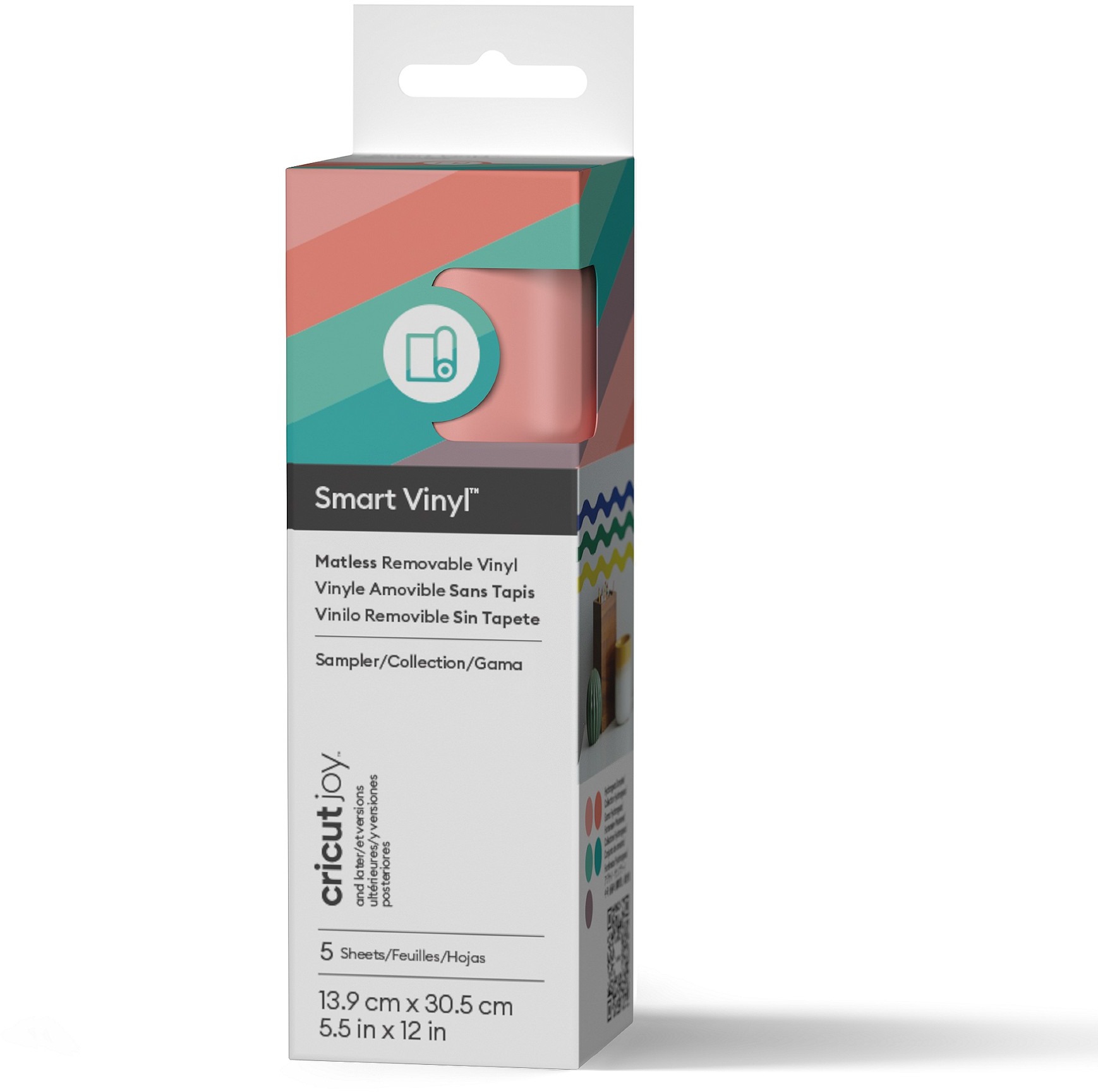 Cricut Smart Vinyl Removable Joy - flexibilní a snadno odstranitelná vinylová fólie