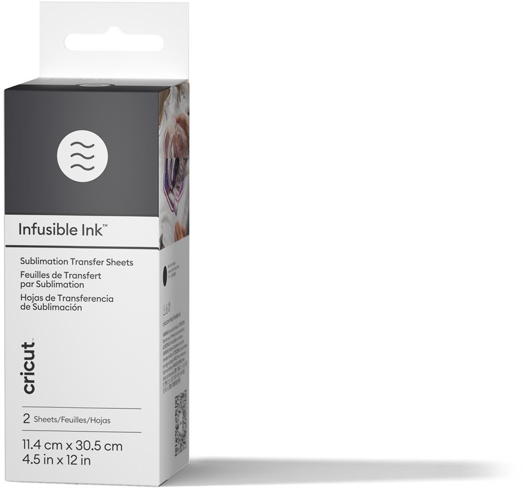 Cricut Infusible Ink Transfer Sheets 2-pack (Black) - ideální rozměr pro MugPress