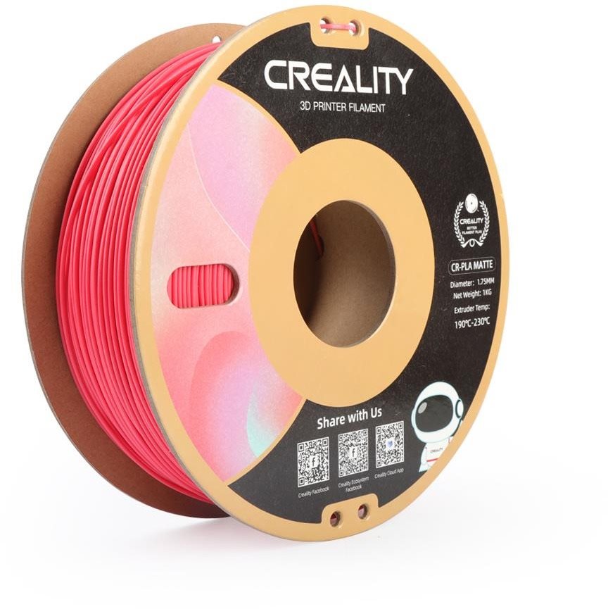 Creality CR-PLA 1kg Matte Strawberry red - 3D tisková filament