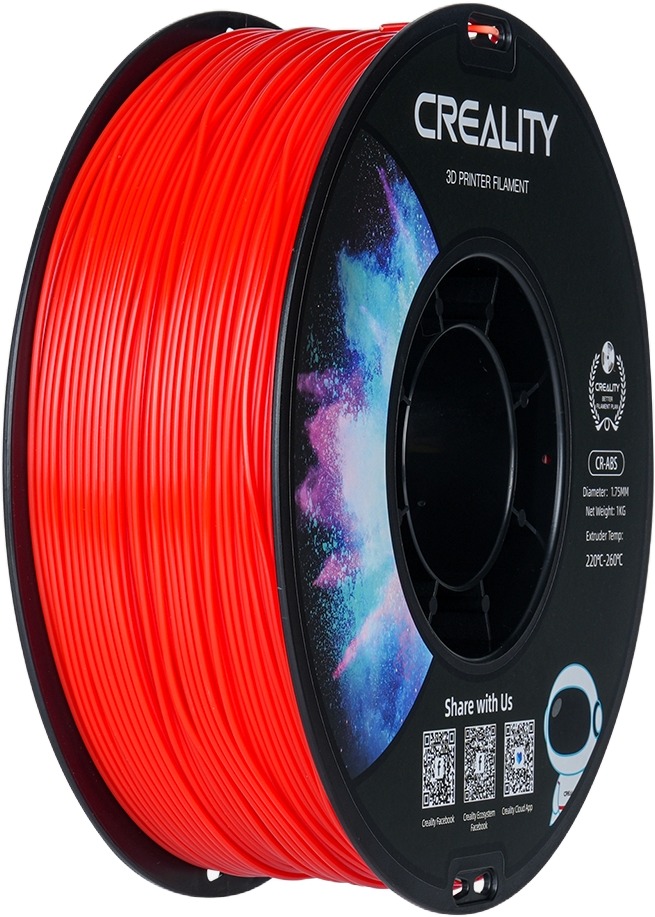 Creality ABS 1kg Red - Výborný materiál pro 3D tisk