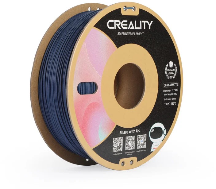 Creality CR-PLA Matte Navy blue - 3D tisková filamenta