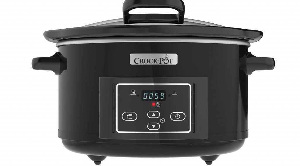 CrockPot Pomalý hrnec 4,7 l černý