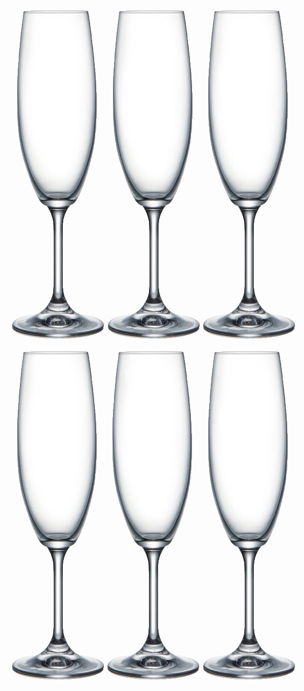 Crystalex Sklenice na sekt LARA 220ml 6ks